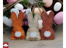 FROHE OSTERN - Stickdatei ITH Sweets Hasi